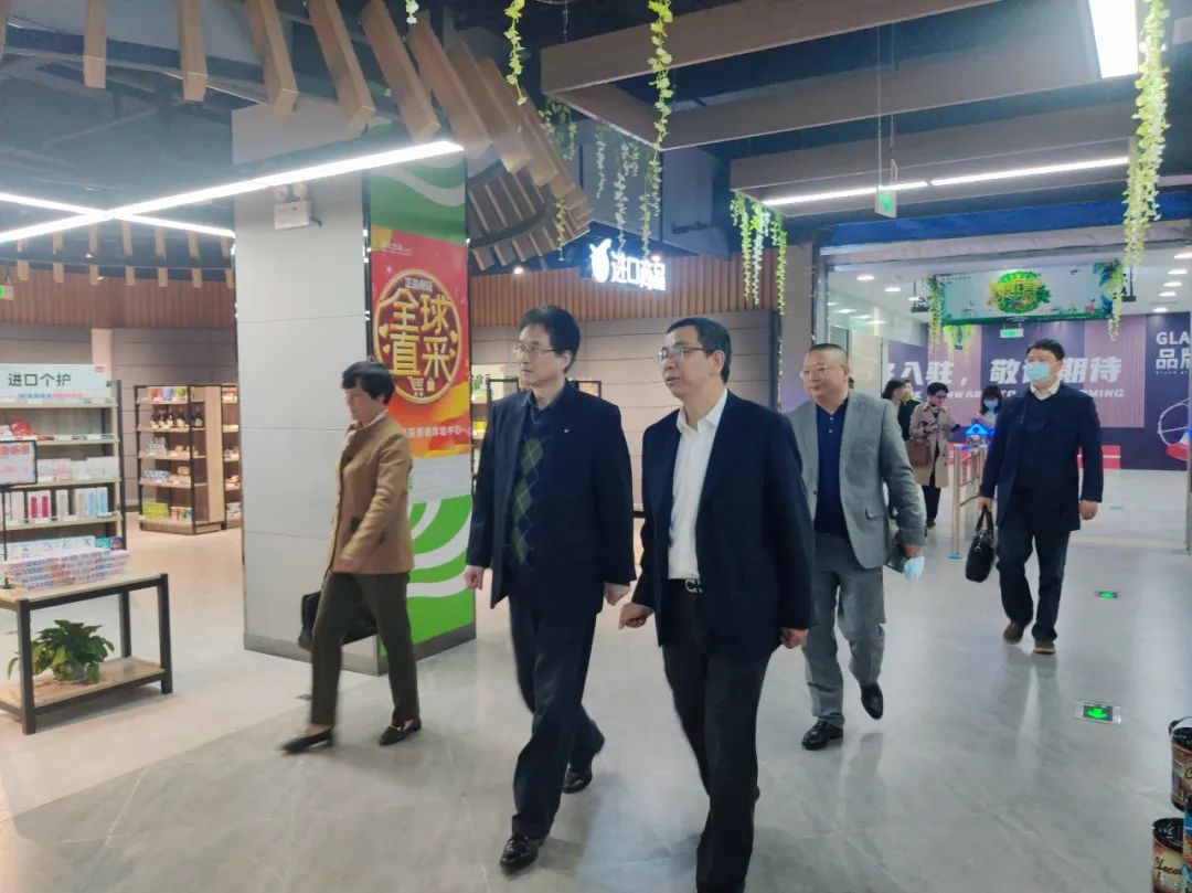 浙江省商務(wù)廳領(lǐng)導(dǎo)蒞臨安徽浙北金瑞公司考察